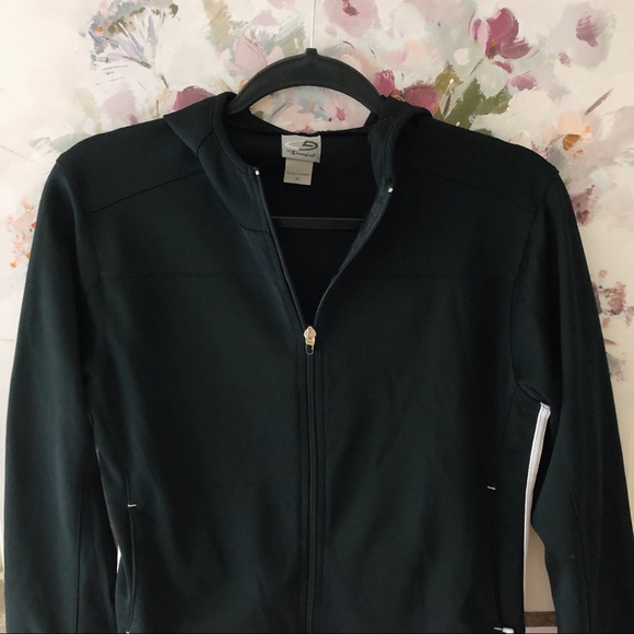 Black Athletic Jacket with Zipper by Champion - Picture 3 of 5